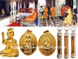 Phra Chao Taksin Thai Amulet consecrated by 11 Monks