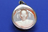 Silvered Ganesha Thai Amulet consecrated by 29 Monks 30.12.2007