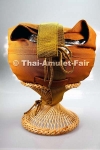 Original Thai monk`s Bat (bowl of alms), eight-piece