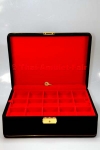 Original Thai collector's casket for 45 Thai amulets with box