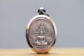 Thai Buddha Amulet from Wat Saket Bangkok (the golden Mount)