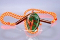 Handmade Nook Salika Khu Thai amulet from Luang Pho Noi