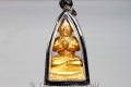 Gilt Guman Thong Thai Amulet from Phra Ajahn Waen