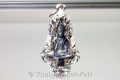 Luang Pho Koon Thai Amulet Phra Yood Thong with Silver Casing