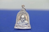 Silber Amulett Luang Pho Mettavihari Amsterdam Holland Raritt!