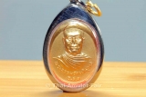 Vergoldetes Thai Amulett aus dem Wat Plap von 1993 selten