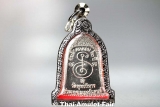 Silver Thai Amulet Luang Pho Mettavihari Rakhang 7/16/2002