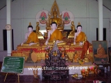 9x geweihtes Schutz Thai Amulett Wat Khao Aor vom 26.11.2006