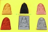 Thai Amulett Set die 6 grossen Mnche Miniserie 999 Sets