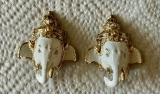 2X Ganesha Thai Amulett (Phra Pikkanet) Sii Khao