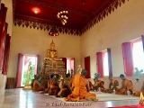 Buddha Glücksarmband Gelb mit Takrut für Montags.