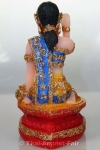Teilvergoldete Thai Amulett Statue Nang Kwak für finanzielles Glück und Business