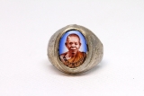 Luang Pho Koon Thai Amulett Ring aus dem Jahr 1993 Gre 60 (20)